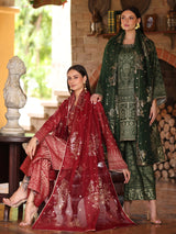 MJD-02 JACQUARD 3 PC STITCHED