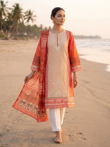 MED-04 LAWN 2PC STITCHED