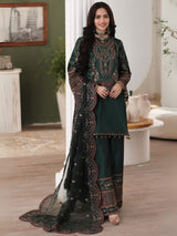 MGS-05 AMBER3Pcs Raw Silk STITCHED I UNSTITCHED