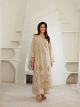 ZG-04 - 3 PC LAWN STITCHED