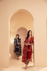 MGS-28 3PCS RAW SILK STITCHED/UNSTITCHED