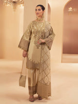 MGS-32 3PCS RAW SILK STITCHED/UNSTITCHED