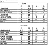 DZP-51 WINTER 3PC STITCHED | UNSTITCHED