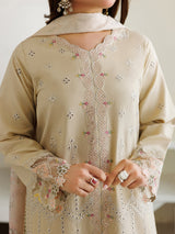 ZG-04 - 3 PC LAWN STITCHED