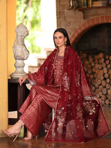 MJD-02 JACQUARD 3 PC STITCHED