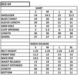 DLS-54 3PC STITCHED I UNSTITCHED