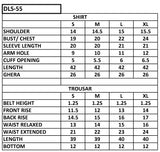 DLS-55 3PC STITCHED | UNSTITCHED