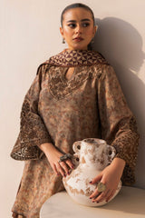 DZP-09 3PC DHANAK PRINTED