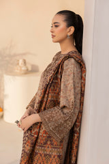 DZP-09 3PC DHANAK PRINTED