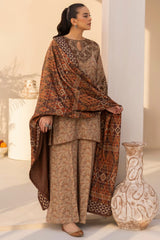 DZP-09 3PC DHANAK PRINTED