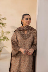 DZP-09 3PC DHANAK PRINTED