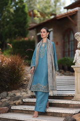 DZP-52 DHANAK 3PC STITCHED | UNSTITCHED