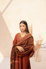 DZP-53 DHANAK 3PC STITCHED | UNSTITCHED