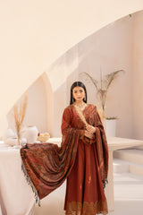 DZP-53 DHANAK 3PC STITCHED | UNSTITCHED