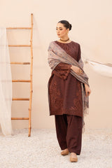 DZP-54 WINTER 3PC STITCHED | UNSTITCHED