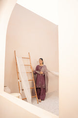 DZP-55 DHANAK 3PC STITCHED | UNSTITCHED