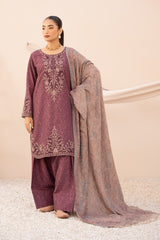 DZP-55 WINTER 3PC STITCHED | UNSTITCHED