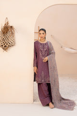 DZP-55 WINTER 3PC STITCHED | UNSTITCHED