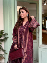 GD-08 3PC DULL RAWSILK