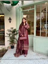 GD-08 3PC DULL RAWSILK