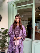 GD-09 3PC DULL RAWSILK