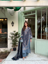 GD-11 3PC DULL RAWSILK