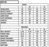 GM-05 2PC STITCHED