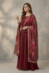 CPD-172 CHIFFON PRINTED DUPATTA