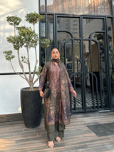 GD-07 3PC DULL RAWSILK