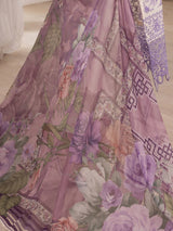 ZE-09 LAWN EMBROIDERED 3PC STITCHED/UNSTITCHED