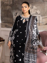 ZE-05 LAWN EMBROIDERED 3PC STITCHED/UNSTITCHED