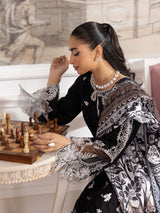 ZE-05 LAWN EMBROIDERED 3PC STITCHED/UNSTITCHED