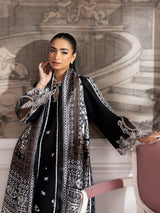 ZE-05 LAWN EMBROIDERED 3PC STITCHED/UNSTITCHED