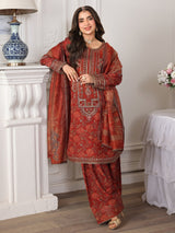 DLS-54 3PC STITCHED I UNSTITCHED