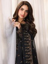 DLS-55 3PC STITCHED | UNSTITCHED