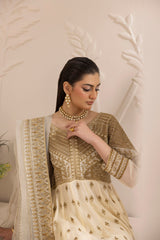 MGG-105 CHIFFON 3PC UNSTITCHED I STITCHED