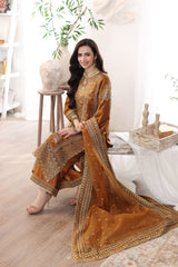 MGS-06 AABROO 3PC Raw Silk STITCHED I UNSTITCHED