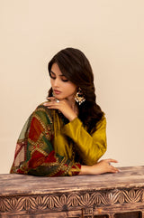 MGS-11 3Pcs Raw Silk STITCHED