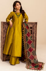 MGS-11 3Pcs Raw Silk STITCHED