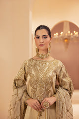 MGS-32 3PCS RAW SILK STITCHED/UNSTITCHED