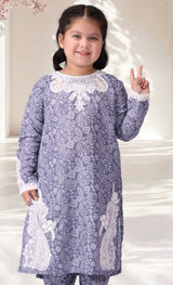 MKA-05 2PC GIRLS STITCHED