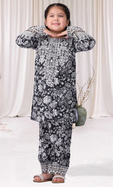 MKA-06 2PC GIRLS STITCHED(SHIRT+TROUSER)