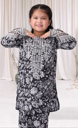 MKA-06 2PC GIRLS STITCHED(SHIRT+TROUSER)