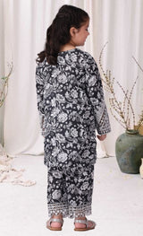 MKA-06 2PC GIRLS STITCHED(SHIRT+TROUSER)