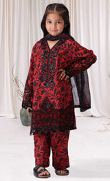 MKA-09 3PC GIRLS STITCHED