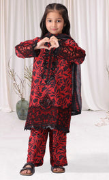 MKA-09 3PC GIRLS STITCHED