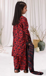 MKA-09 3PC GIRLS STITCHED