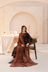 MWD-21 DHANAK 3PC STITCHED | UNSTITCHED