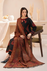 MWD-21 DHANAK 3PC STITCHED | UNSTITCHED