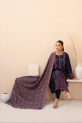 MWD-23 DHANAK 3PC STITCHED | UNSTITCHED